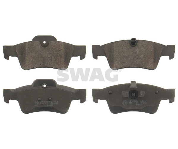 Brake Pad Set, disc brake - 10 91 6615 SWAG