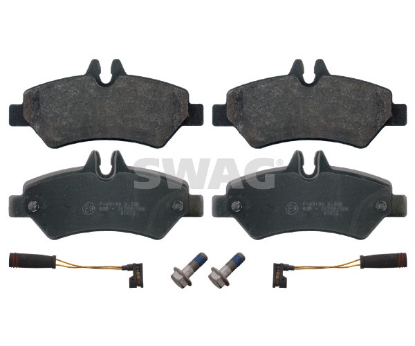 Brake Pad Set, disc brake - 10 91 6708 SWAG