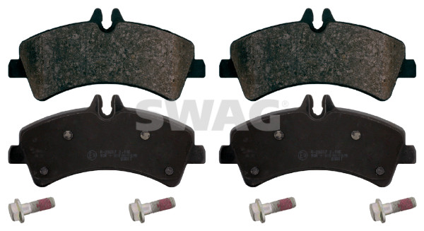 Brake Pad Set, disc brake - 10 91 6709 SWAG