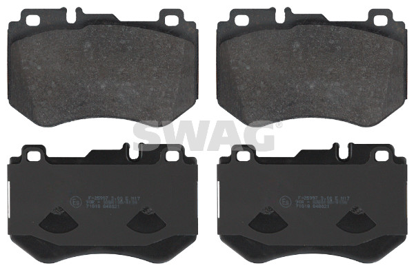 Brake Pad Set, disc brake - 10 91 6987 SWAG