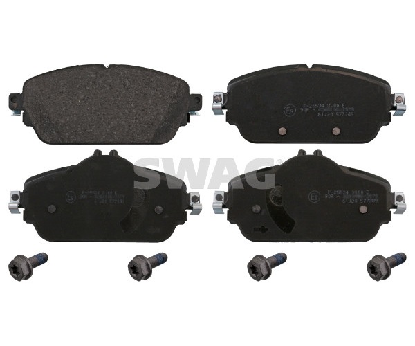 Brake Pad Set, disc brake - 10 91 6988 SWAG
