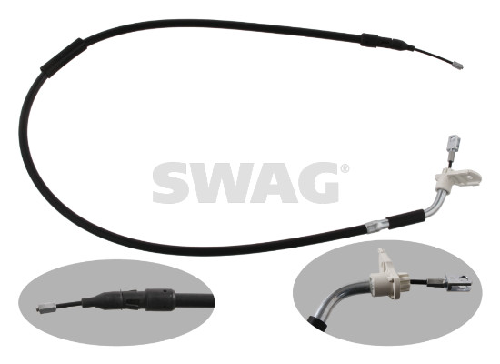 Cable, parking brake - 10 93 4909 SWAG