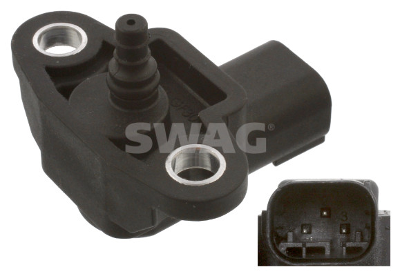 Sensor, boost pressure - 10 93 8494 SWAG