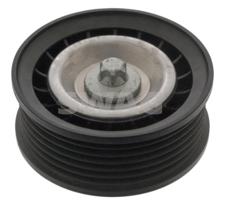 Deflection/Guide Pulley, V-ribbed belt - 10 94 7333 SWAG