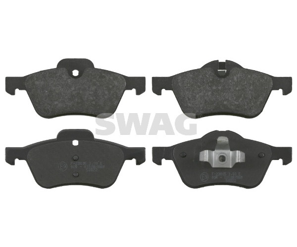 Brake Pad Set, disc brake - 11 91 6490 SWAG