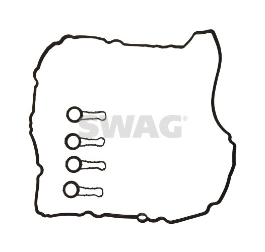 Gasket Set, cylinder head cover - 20 10 7526 SWAG