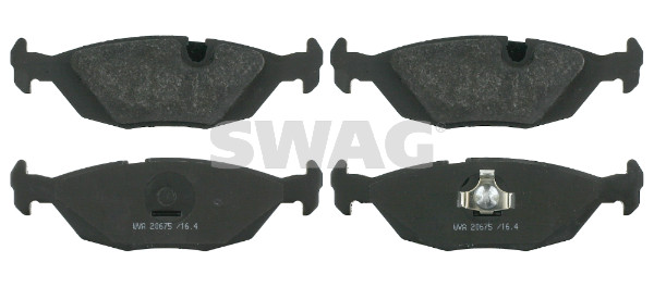 Brake Pad Set, disc brake - 20 91 6141 SWAG