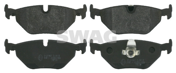 Brake Pad Set, disc brake - 20 91 6190 SWAG
