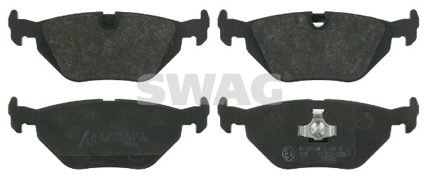 Brake Pad Set, disc brake - 20 91 6196 SWAG