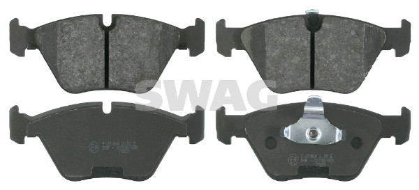 Brake Pad Set, disc brake - 20 91 6349 SWAG