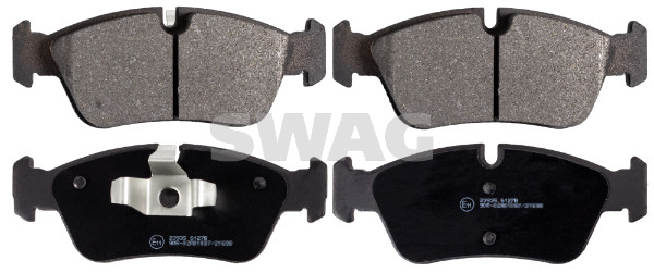 Brake Pad Set, disc brake - 20 91 6531 SWAG