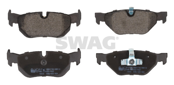 Brake Pad Set, disc brake - 20 91 6533 SWAG