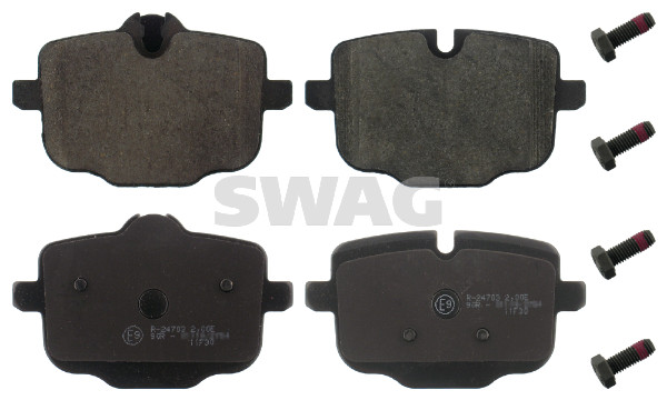 Brake Pad Set, disc brake - 20 91 6812 SWAG