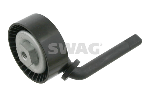 Tensioner Pulley, V-ribbed belt - 20 92 7372 SWAG