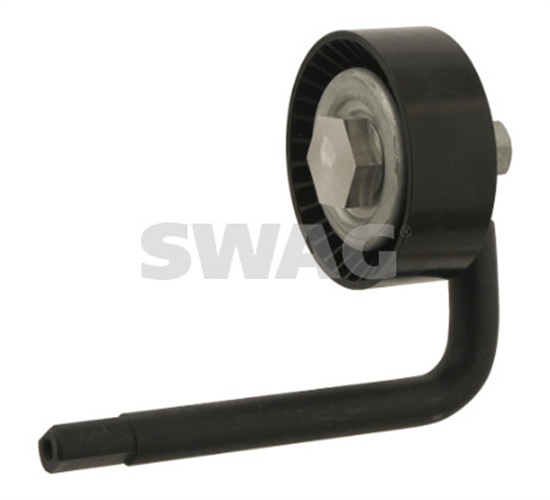 Tensioner Pulley, V-ribbed belt - 20 93 0116 SWAG