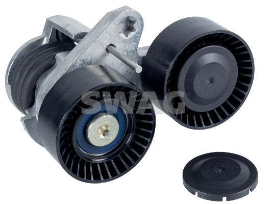 Belt Tensioner, V-ribbed belt - 20 93 0129 SWAG