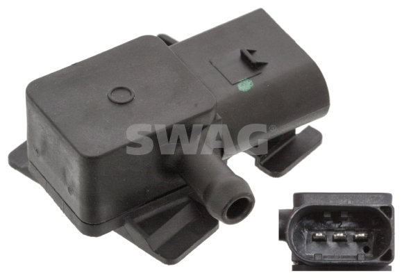 Sensore, Pressione gas scarico - 20 94 7155 SWAG