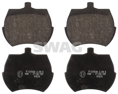 Brake Pad Set, disc brake - 22 11 6201 SWAG