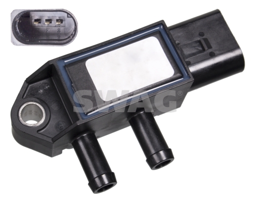 Sensor, exhaust pressure - 30 10 0853 SWAG