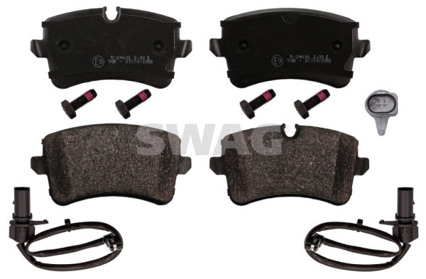 Brake Pad Set, disc brake - 30 11 6016 SWAG