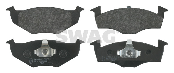 Kit pastiglie freno, Freno a disco - 30 91 6044 SWAG