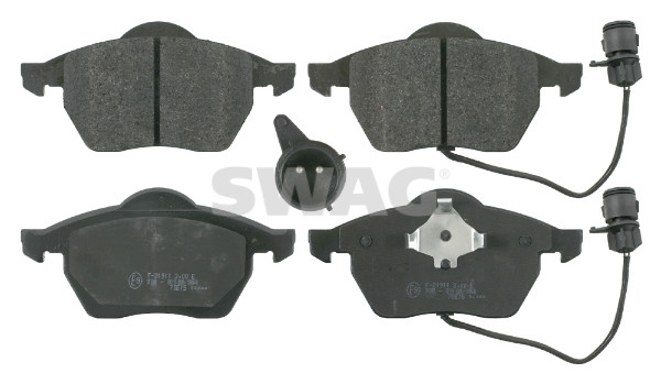 Brake Pad Set, disc brake - 30 91 6058 SWAG