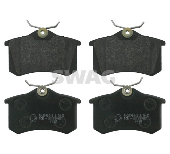 Brake Pad Set, disc brake - 30 91 6146 SWAG