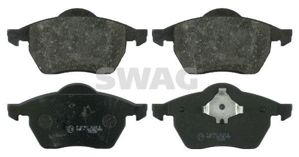 Brake Pad Set, disc brake - 30 91 6280 SWAG