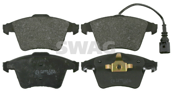 Brake Pad Set, disc brake - 30 91 6465 SWAG