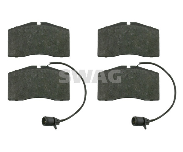 Brake Pad Set, disc brake - 30 91 6528 SWAG