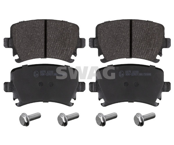 Brake Pad Set, disc brake - 30 91 6540 SWAG