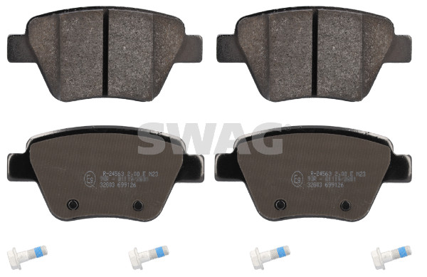 Brake Pad Set, disc brake - 30 91 6797 SWAG
