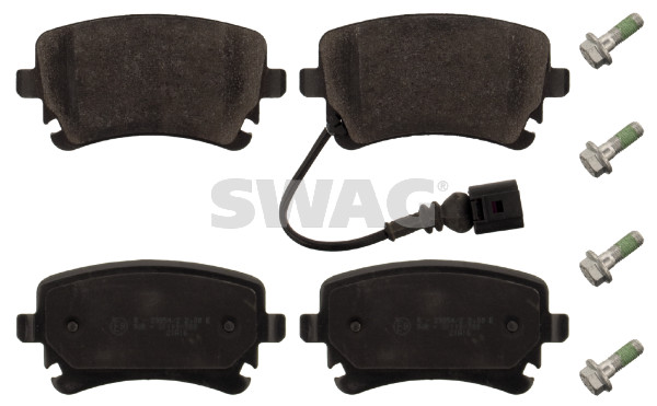 Brake Pad Set, disc brake - 30 91 6860 SWAG