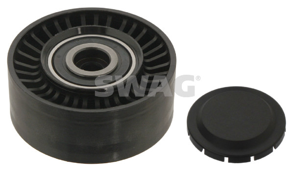 Deflection/Guide Pulley, V-ribbed belt - 30 93 0621 SWAG