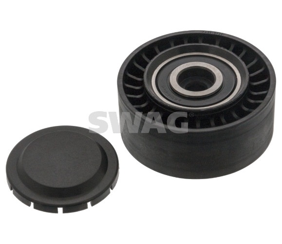 Deflection/Guide Pulley, V-ribbed belt - 30 93 3718 SWAG