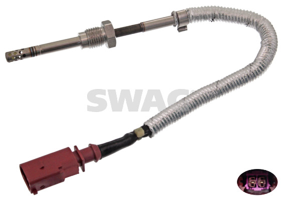 Sensor, exhaust gas temperature - 30 94 9278 SWAG