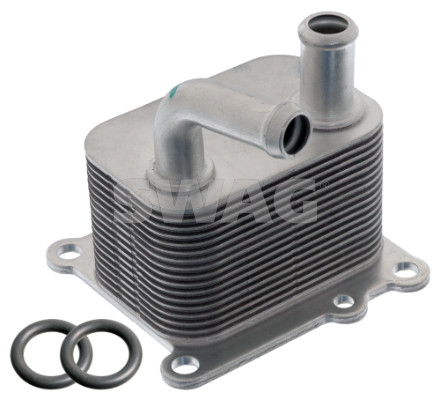 Oil Cooler, engine oil - 33 10 0044 SWAG