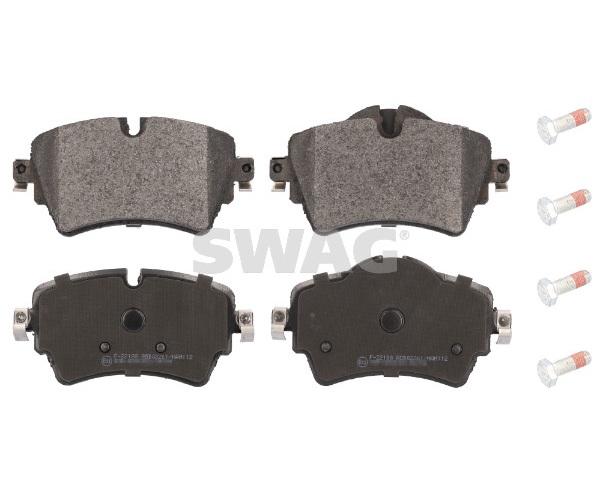 Brake Pad Set, disc brake - 33 10 0185 SWAG