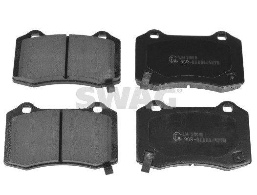Brake Pad Set, disc brake - 33 10 0192 SWAG