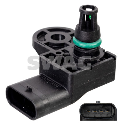 Sensor, intake manifold pressure - 33 10 1748 SWAG