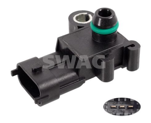 Sensor, boost pressure - 33 10 2195 SWAG