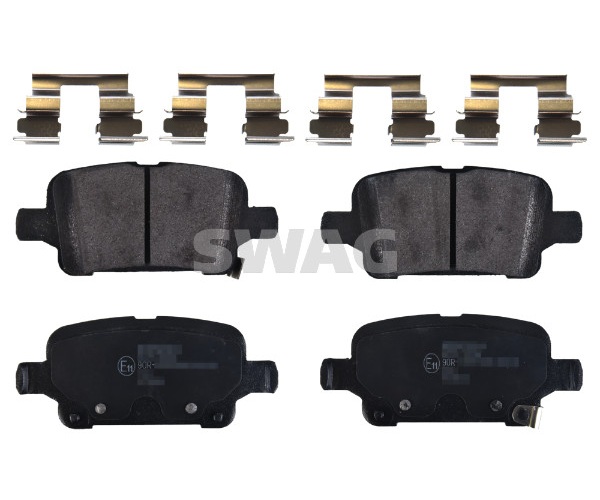 Brake Pad Set, disc brake - 33 10 2611 SWAG