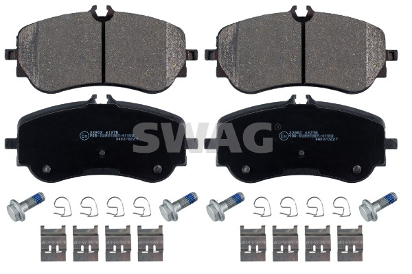 Brake Pad Set, disc brake - 33 10 2612 SWAG