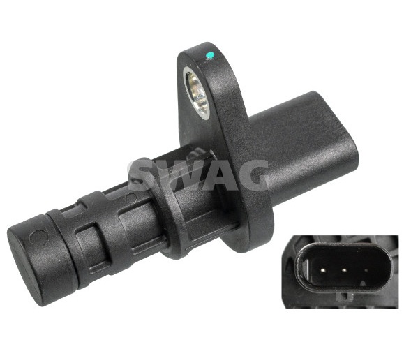 Sensor, crankshaft pulse - 33 10 3718 SWAG