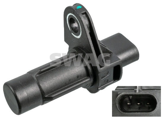 Sensor, crankshaft pulse - 33 10 3814 SWAG