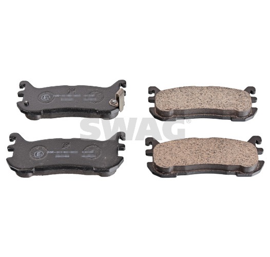 Brake Pad Set, disc brake - 33 10 5124 SWAG