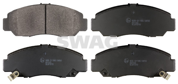 Bremsbelagsatz, Scheibenbremse - 33 10 5346 SWAG