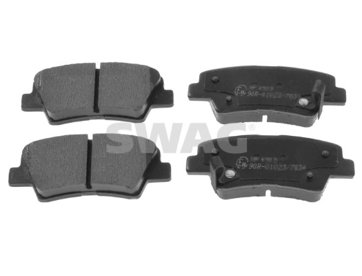 Brake Pad Set, disc brake - 33 10 6342 SWAG