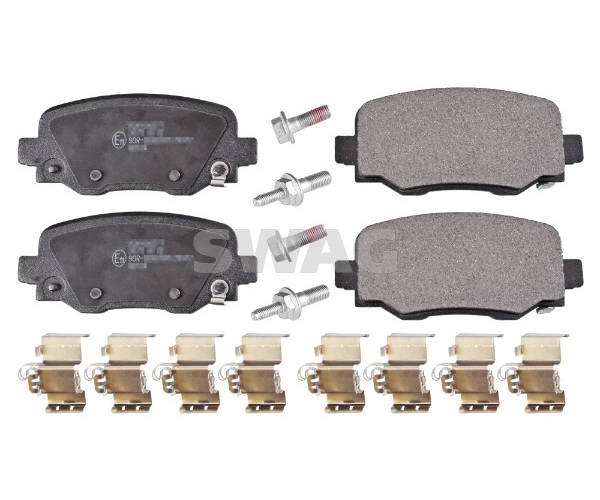 Brake Pad Set, disc brake - 33 10 6412 SWAG