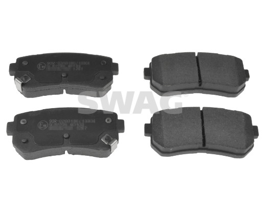 Brake Pad Set, disc brake - 33 10 6421 SWAG